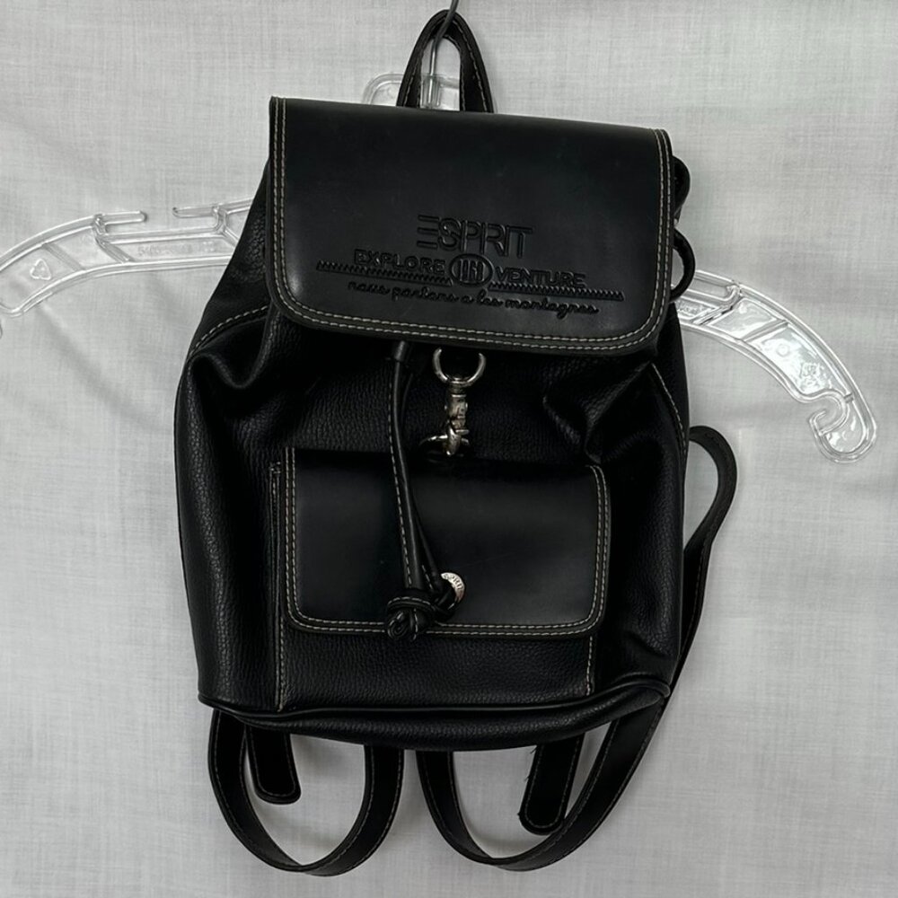 Esprit Black Backpack Purse
